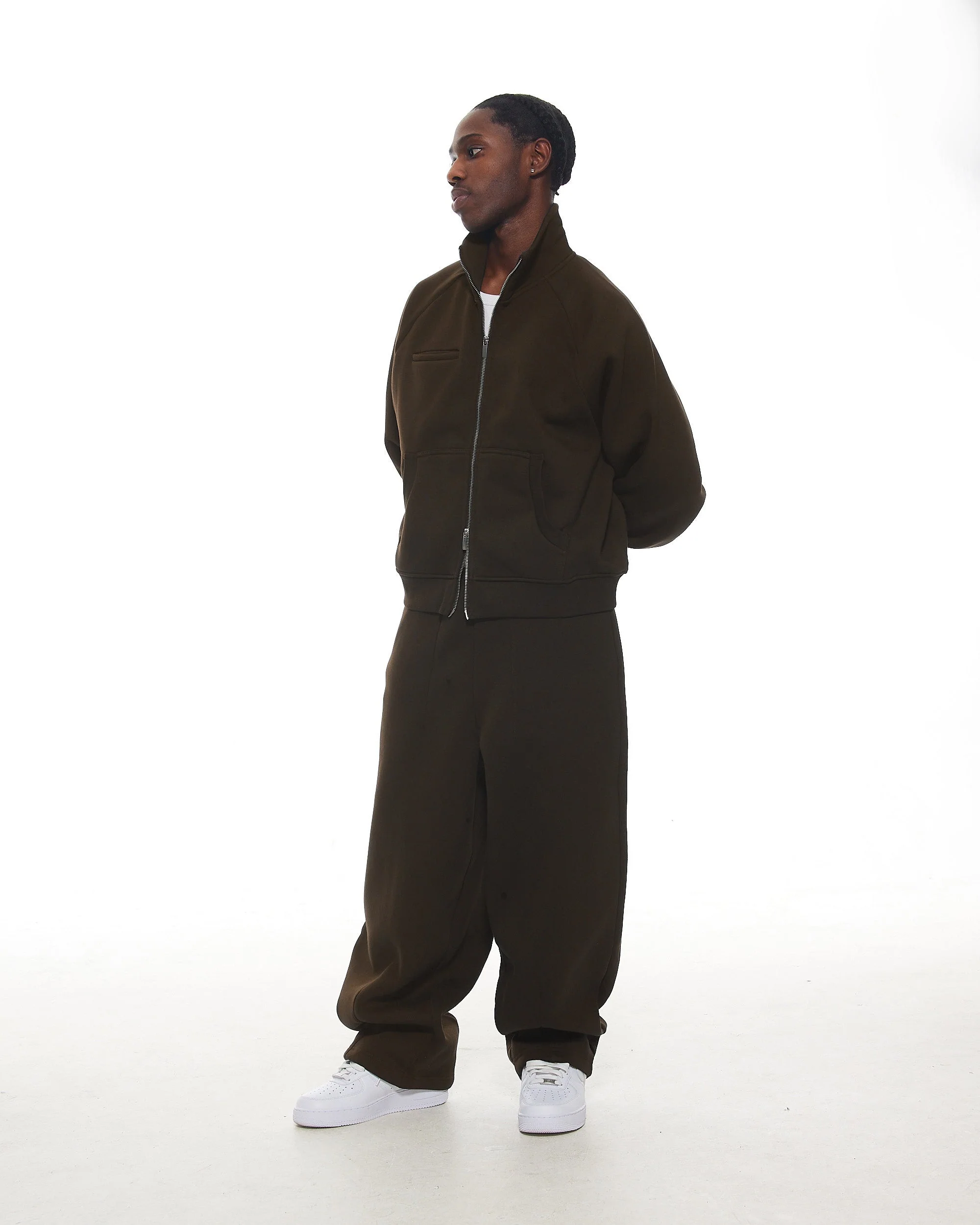 COZY STRAIGHT LEG SWEATS - COFFEE - Image 5