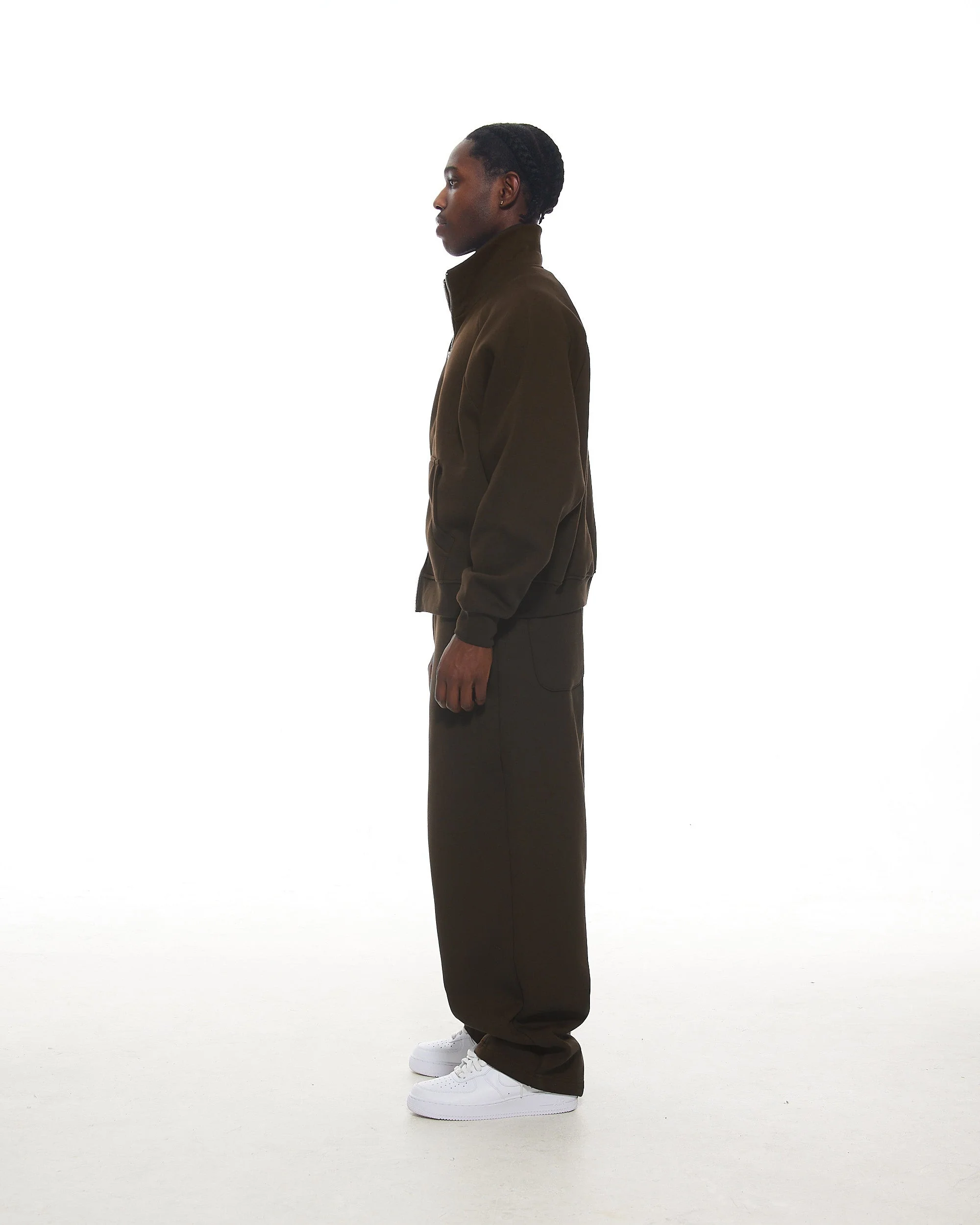 COZY STRAIGHT LEG SWEATS - COFFEE - Image 8