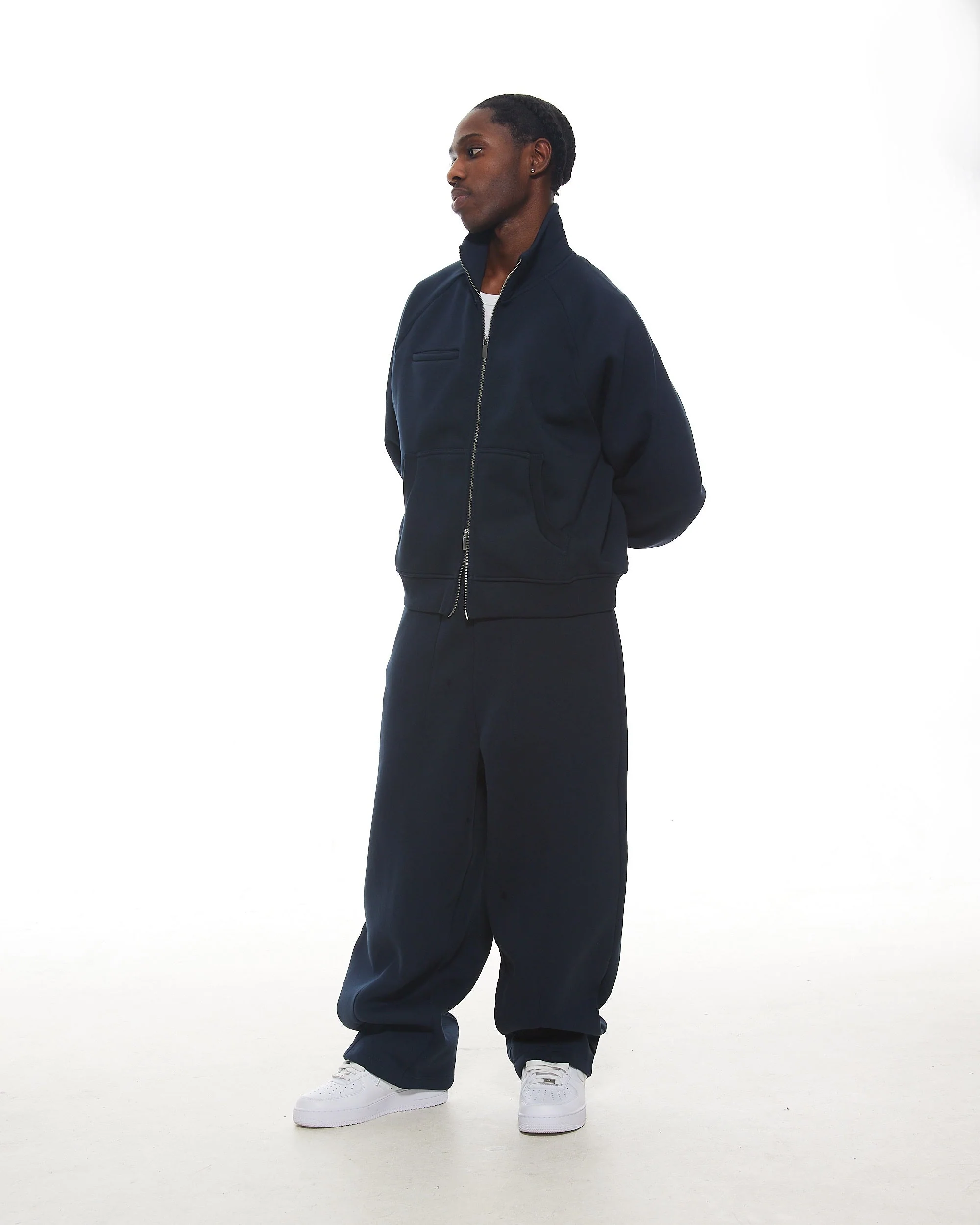 COZY STRAIGHT LEG SWEATS - NAVY - Image 6