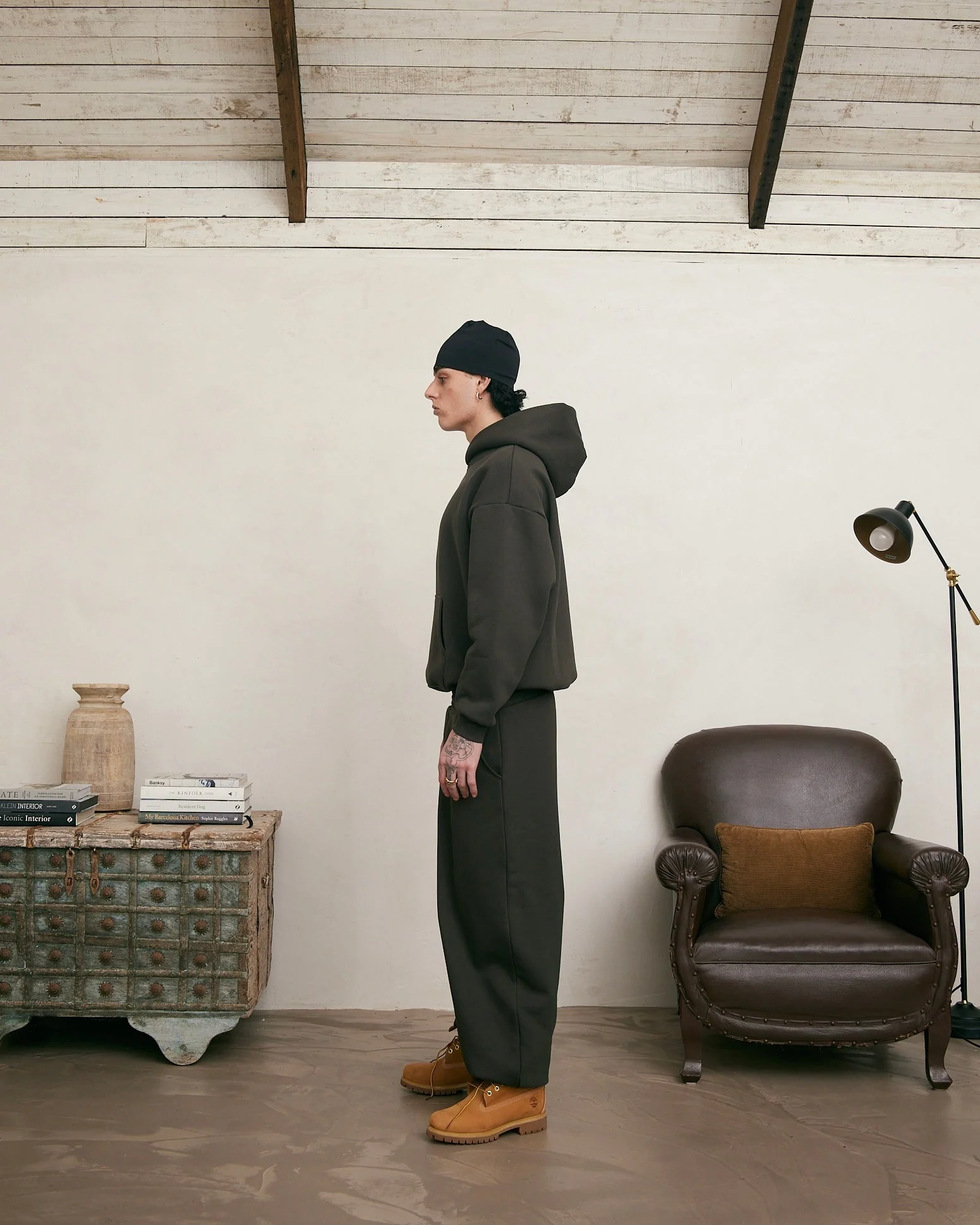 COZY SWEATPANT - COFFEE - Image 3