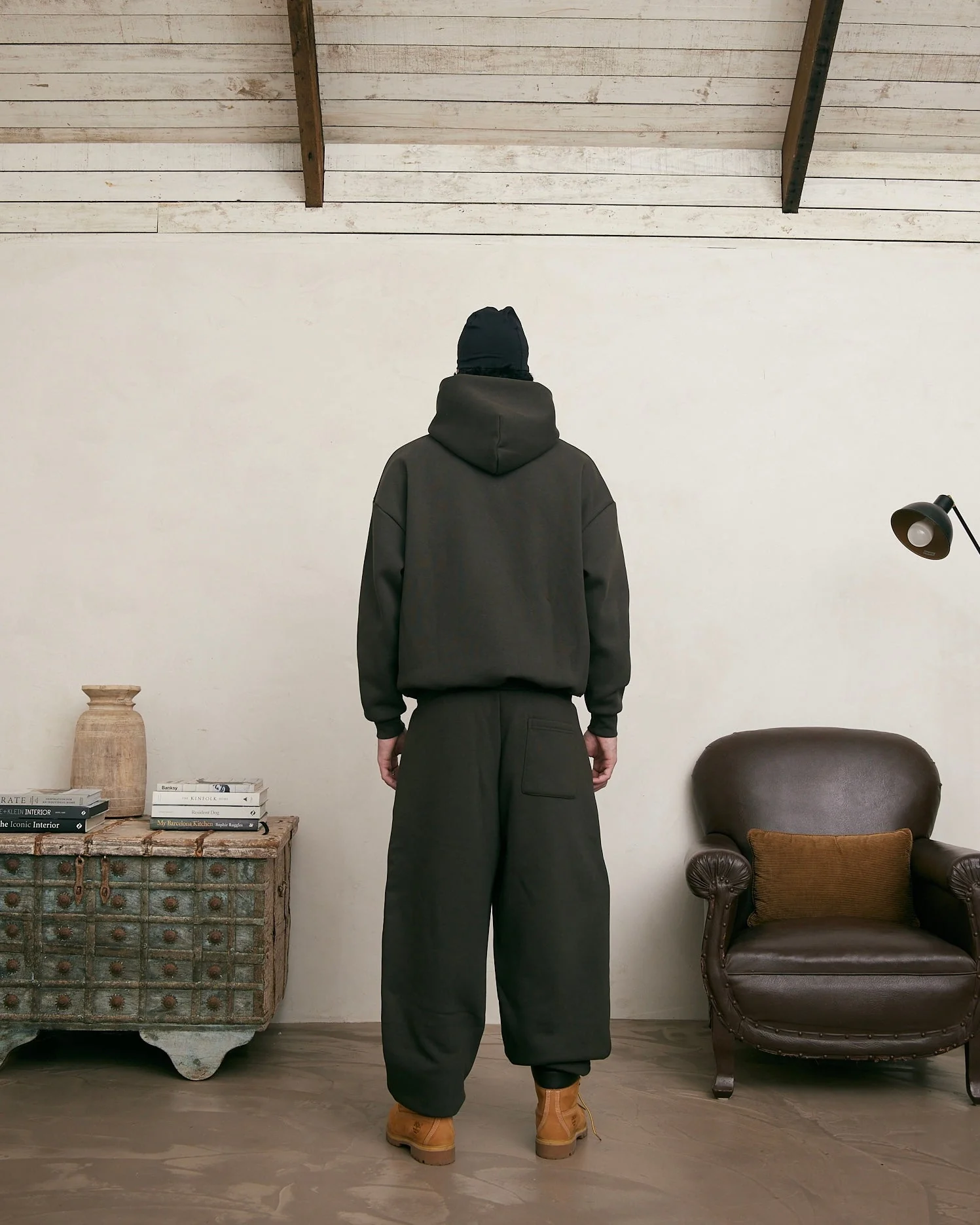 COZY SWEATPANT - COFFEE - Image 4