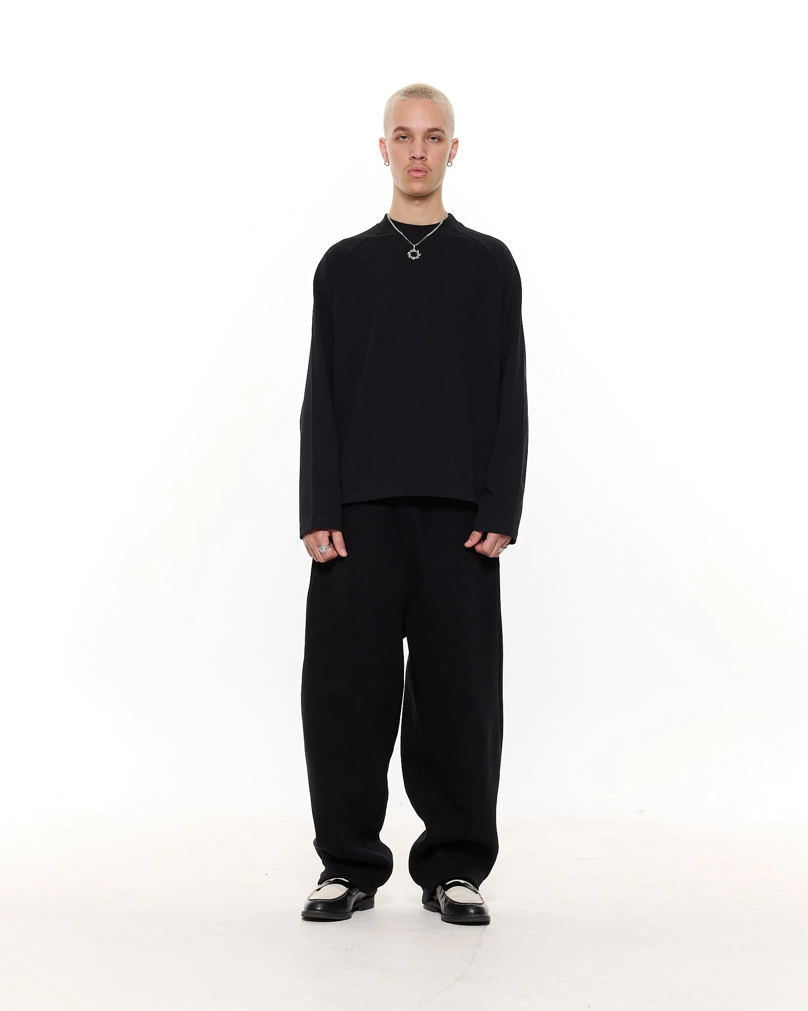 Long Sleeve T-Shirt - Black - Image 3