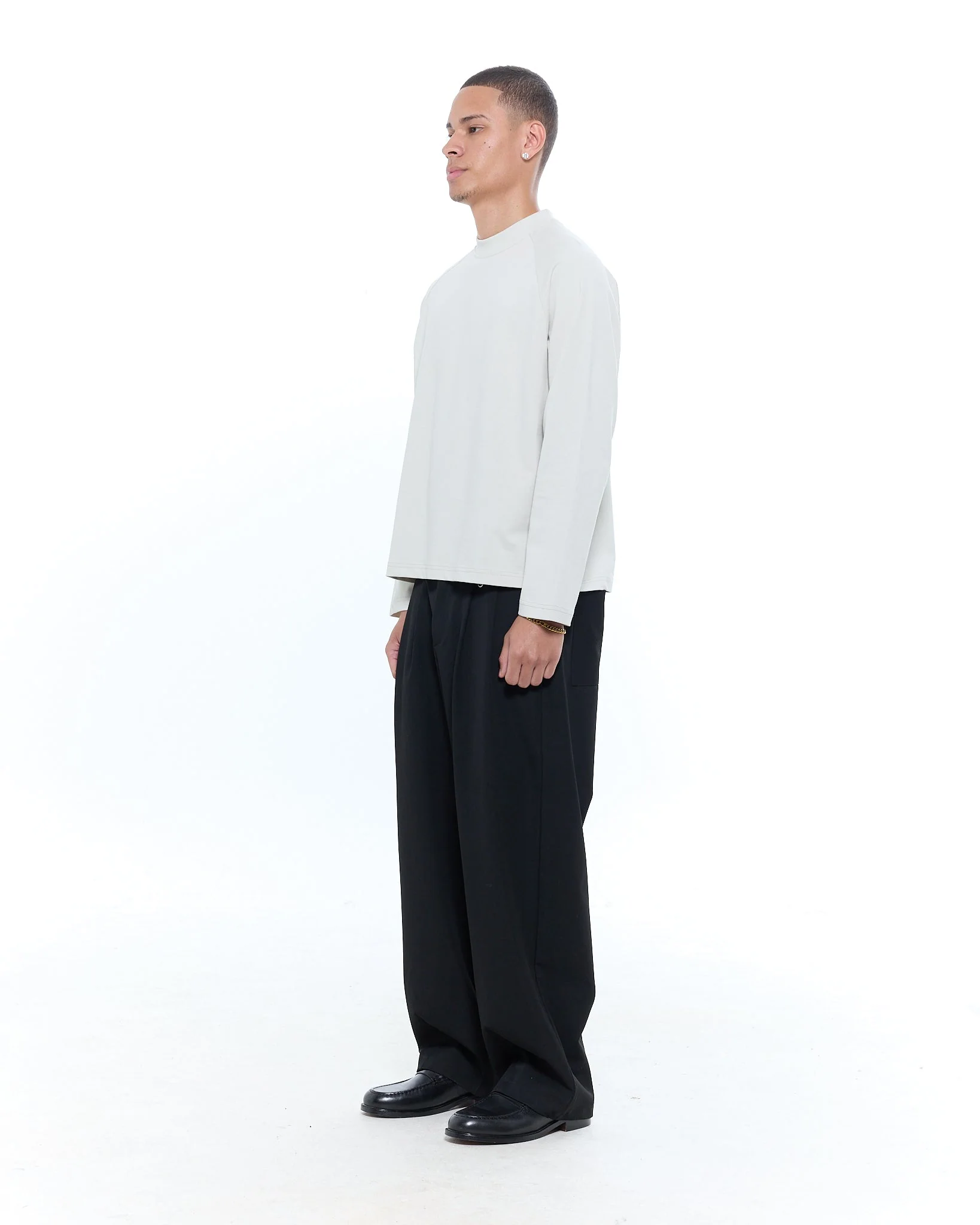 Long Sleeve T-Shirt - Chalk - Image 4