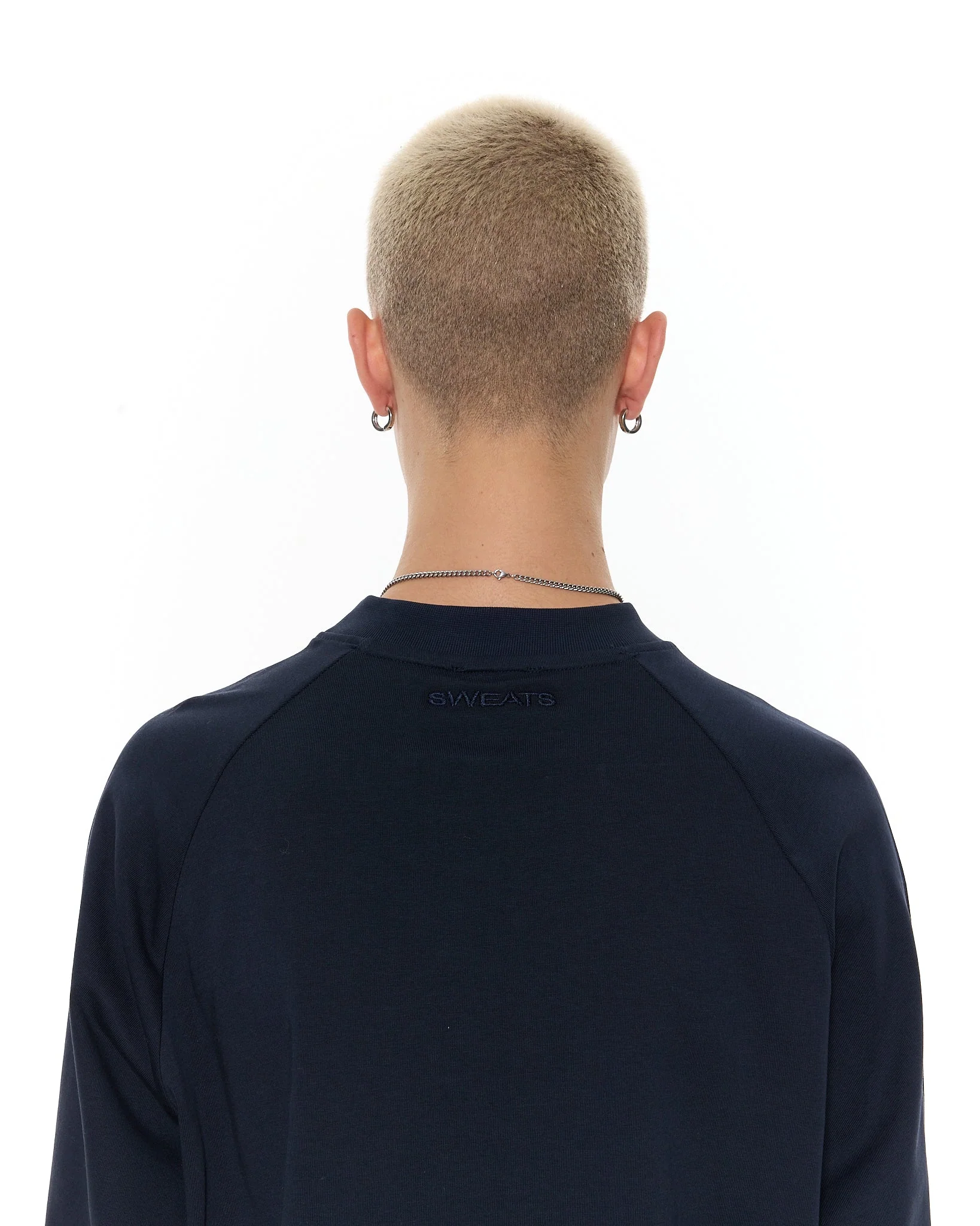 Long Sleeve T-Shirt - Navy - Image 4