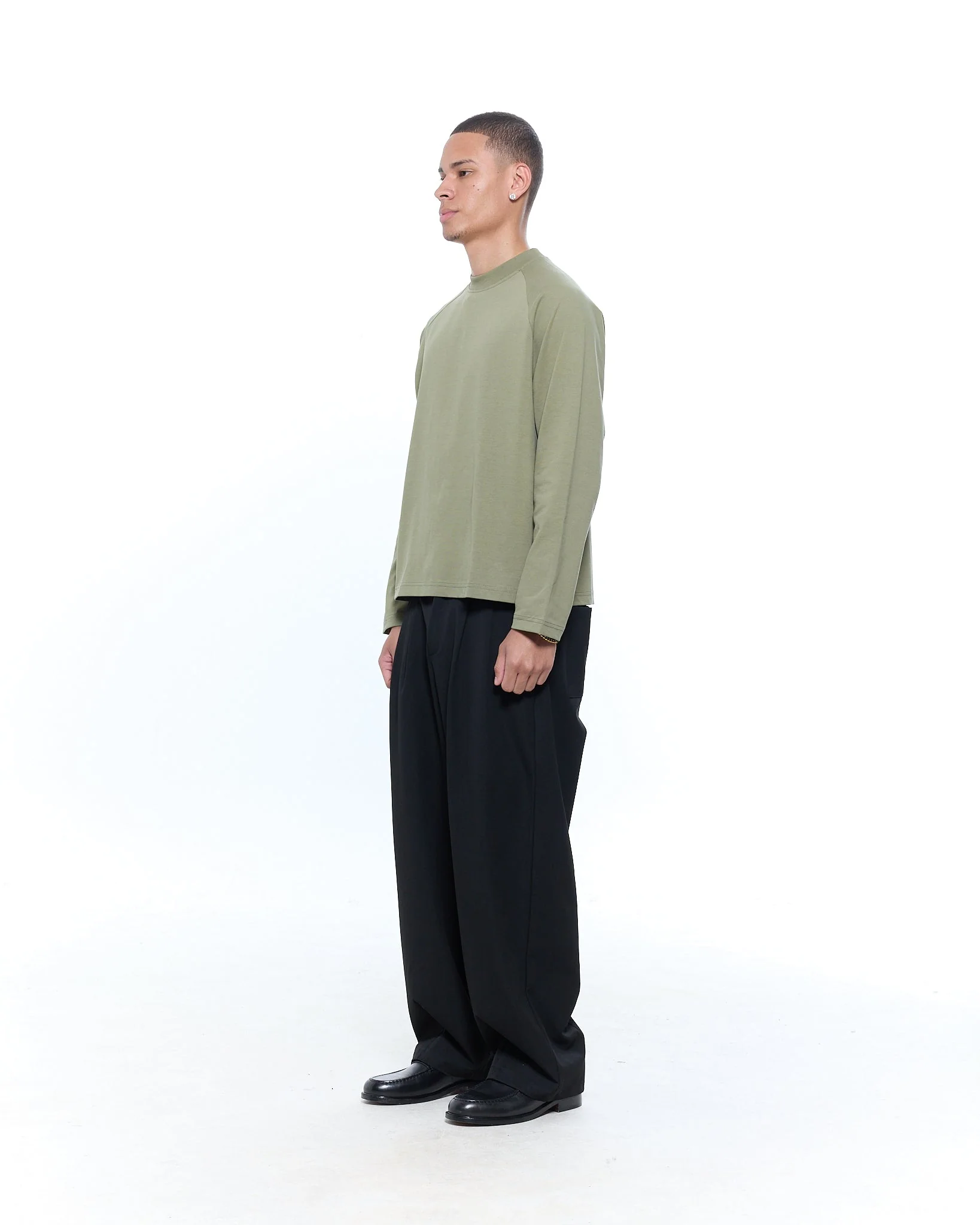 Long Sleeve T-Shirt - Sage - Image 4