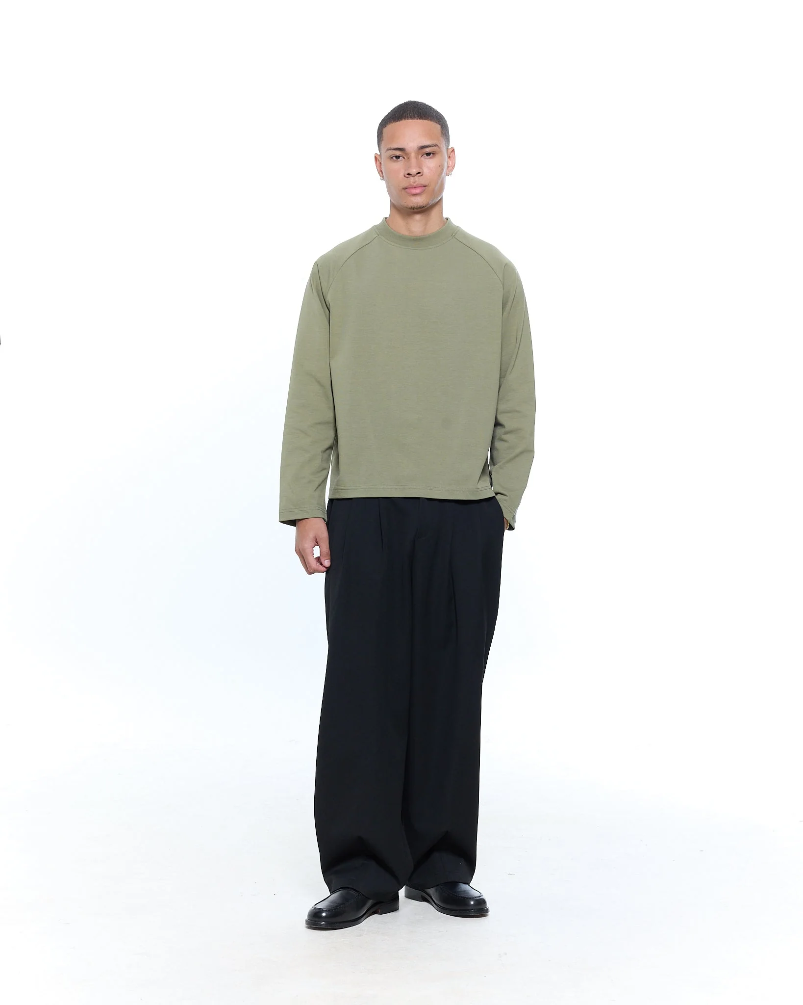 Long Sleeve T-Shirt - Sage - Image 5