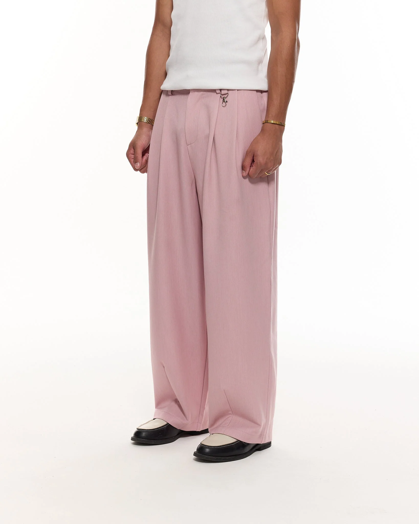 PLEATED PANT - PINK - Image 5