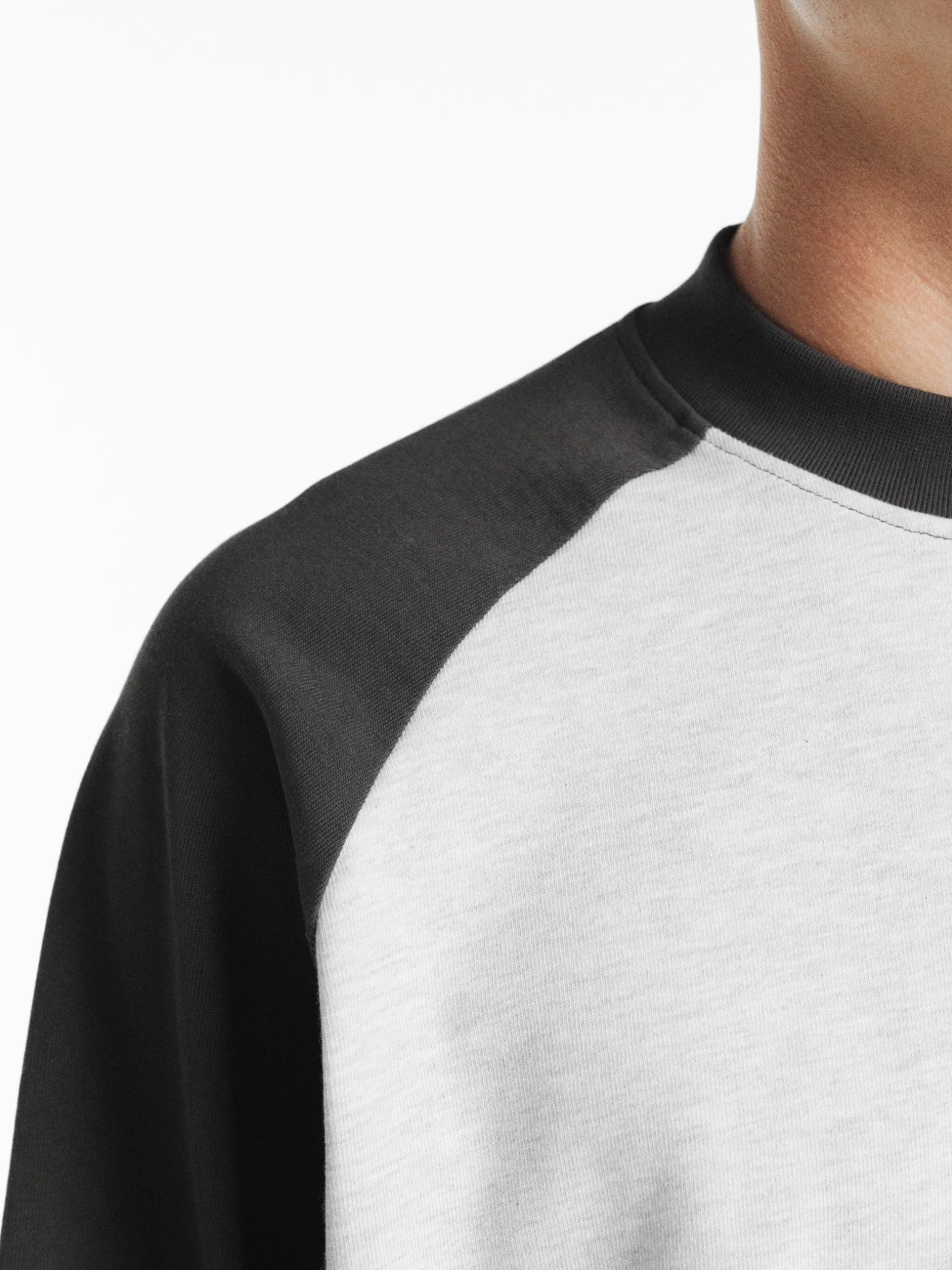 RAGLAN LS T-SHIRT - ARCTYC/GRANITE - Image 6