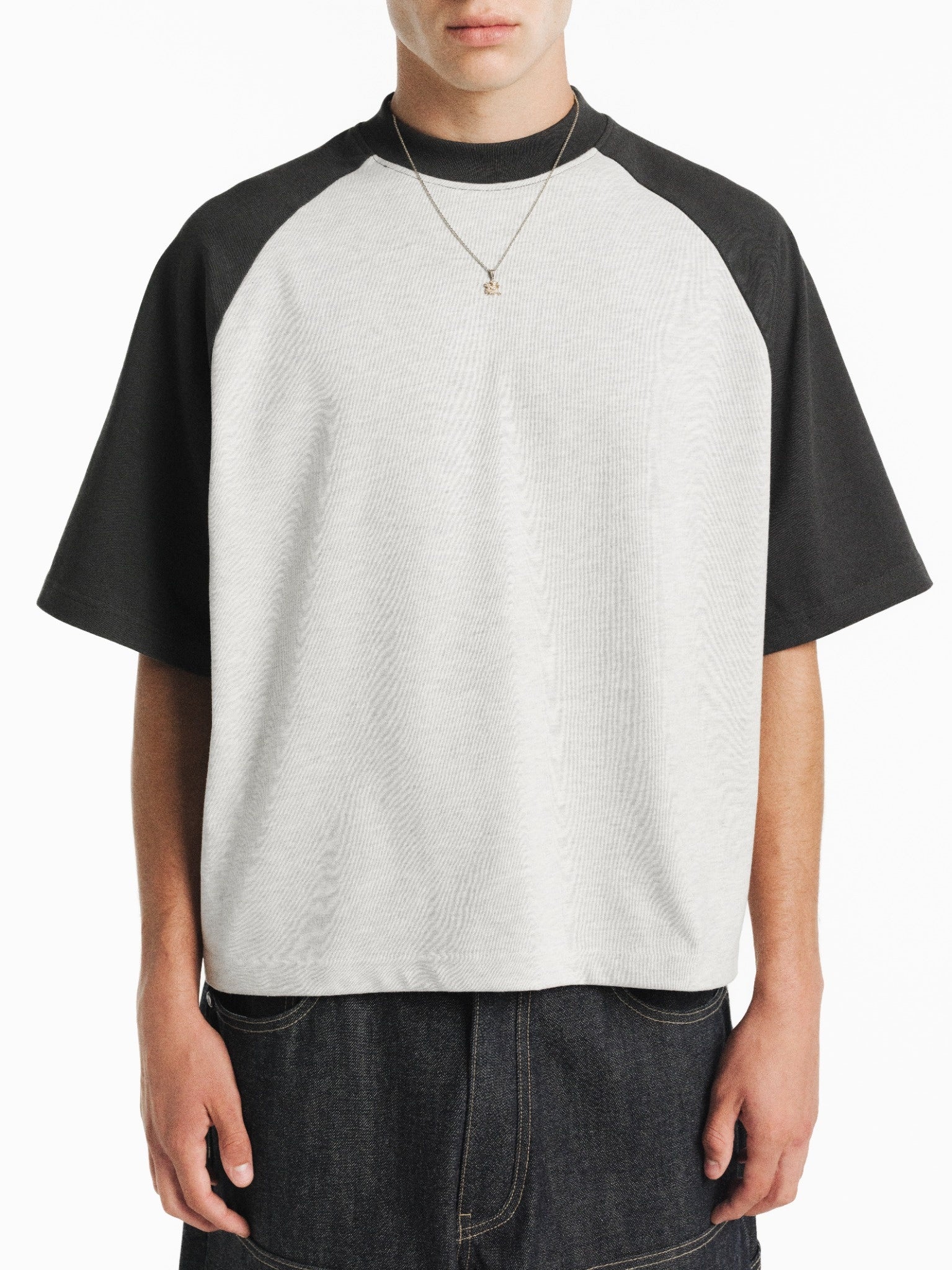 RAGLAN SS T-SHIRT - ARCTYC/GRANITE - Image 10