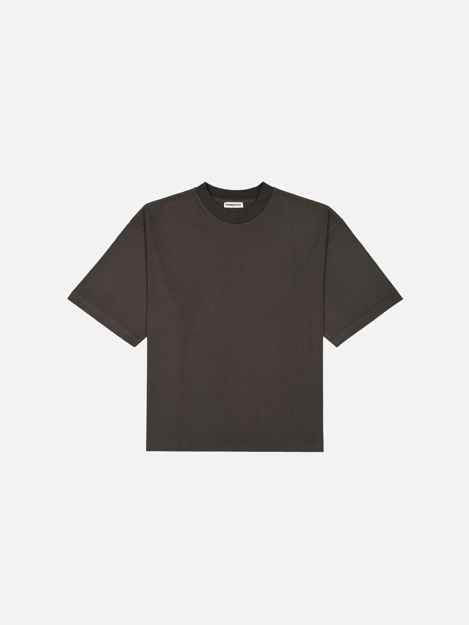 SIGNATURE BLANK T-SHIRT - COFFEE