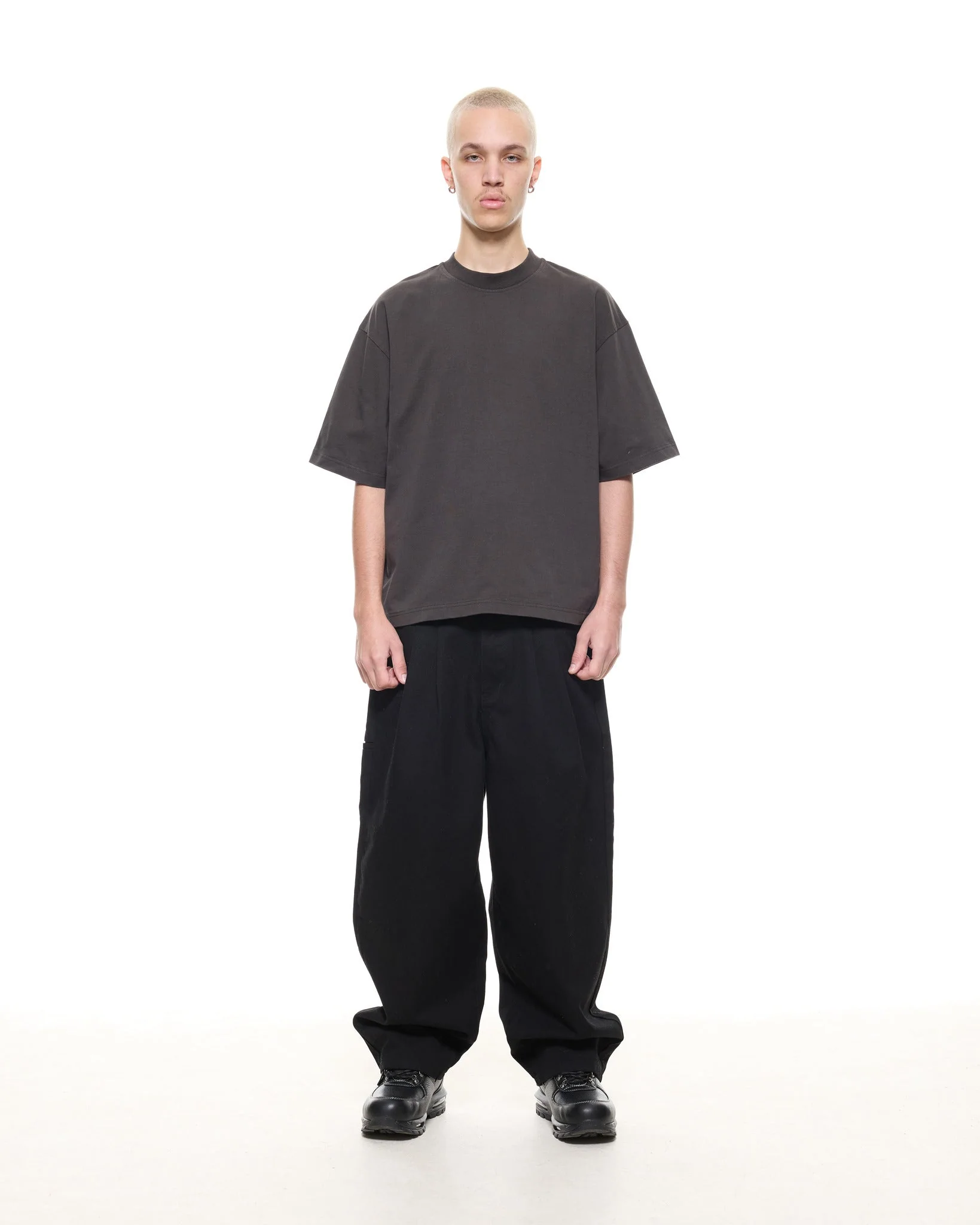 SIGNATURE BLANK T-SHIRT - COFFEE - Image 4