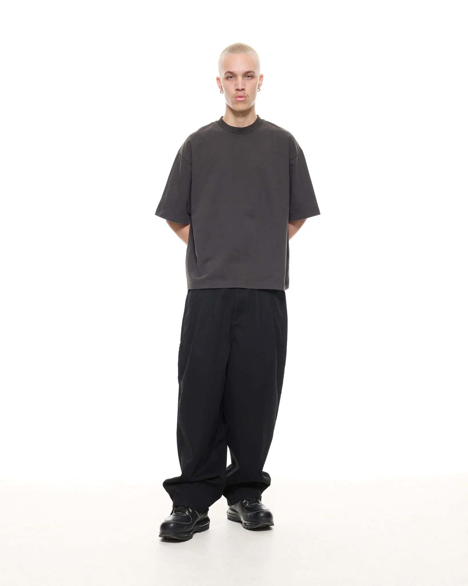SIGNATURE BLANK T-SHIRT - COFFEE - Image 5