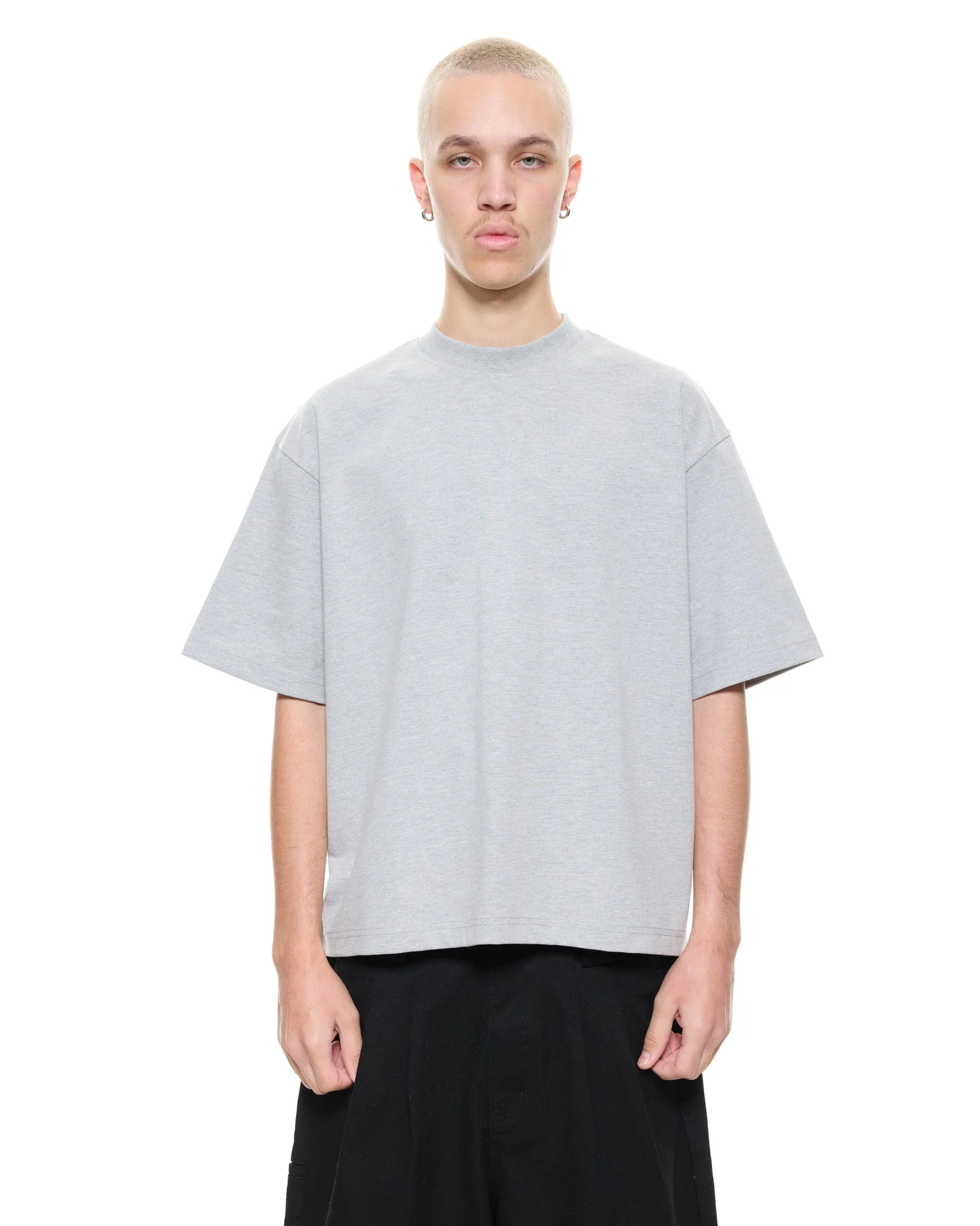 SIGNATURE BLANK T-SHIRT - MARLE GREY - Image 2