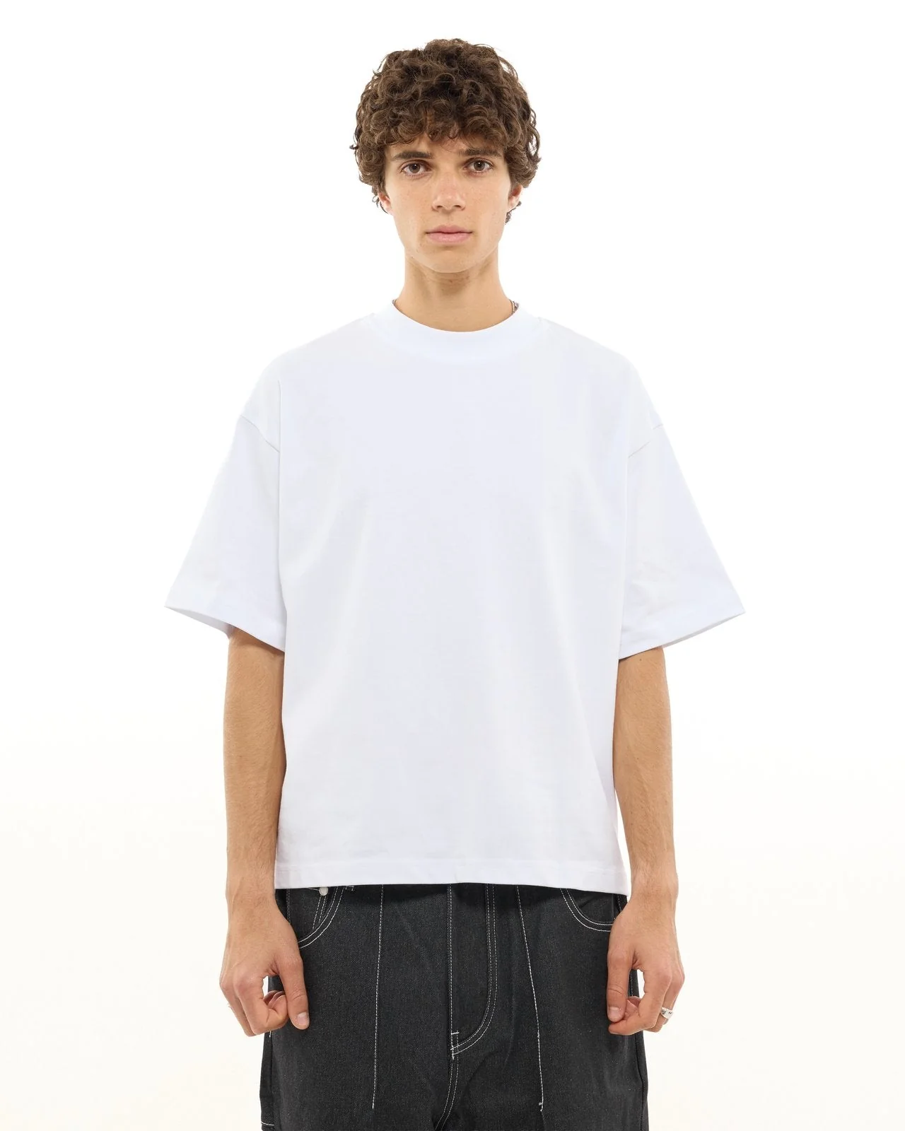 SIGNATURE BLANK T-SHIRT - PURE WHITE - Image 2