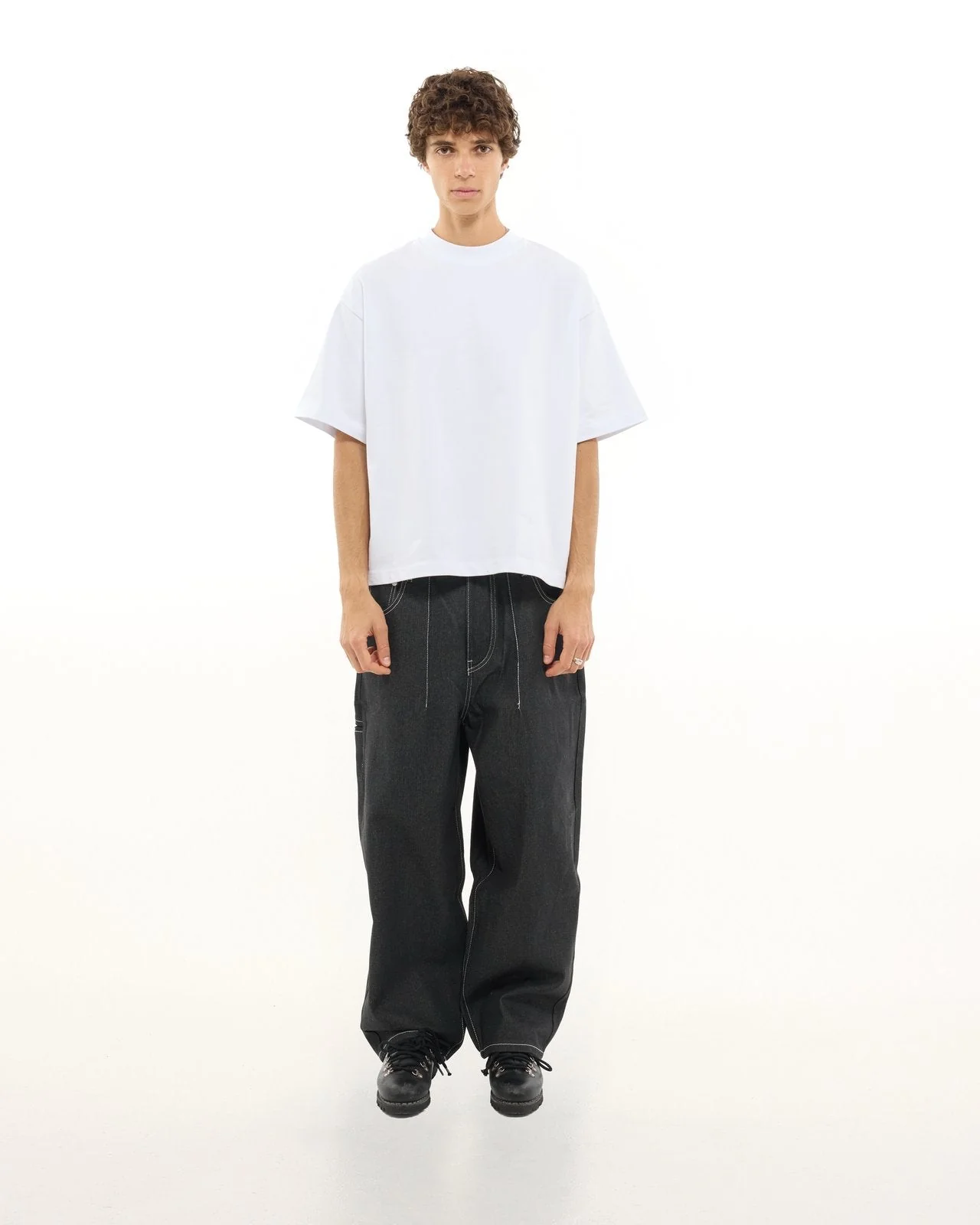 SIGNATURE BLANK T-SHIRT - PURE WHITE - Image 5